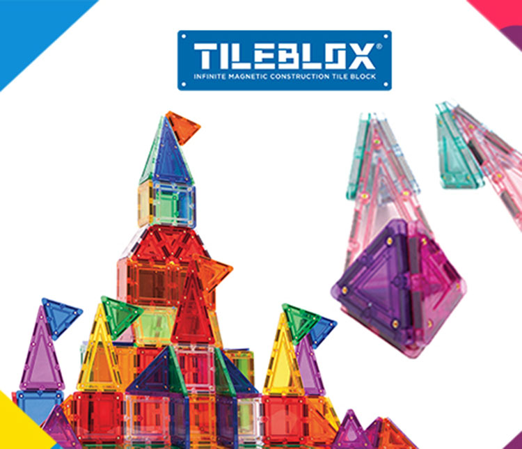 Quagga sleuf In zicht Tileblox, het nieuwe magnetisch speelgoed van Clicstoys