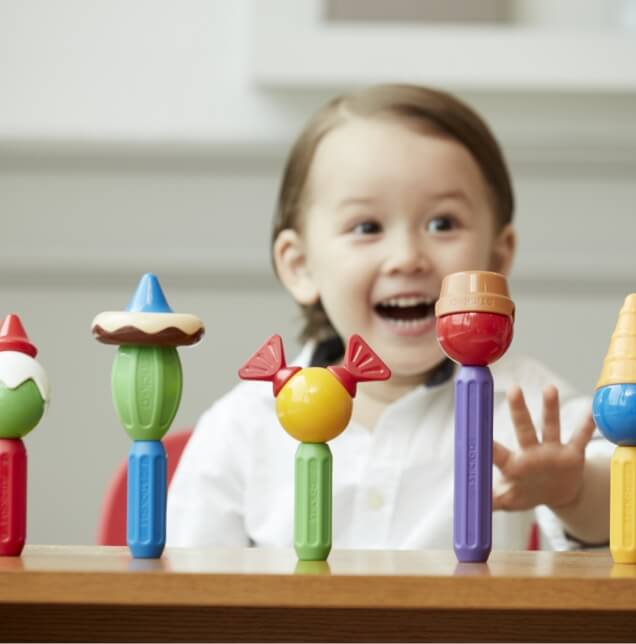 Jouet éducatif Pu pour les enfants qui jouent