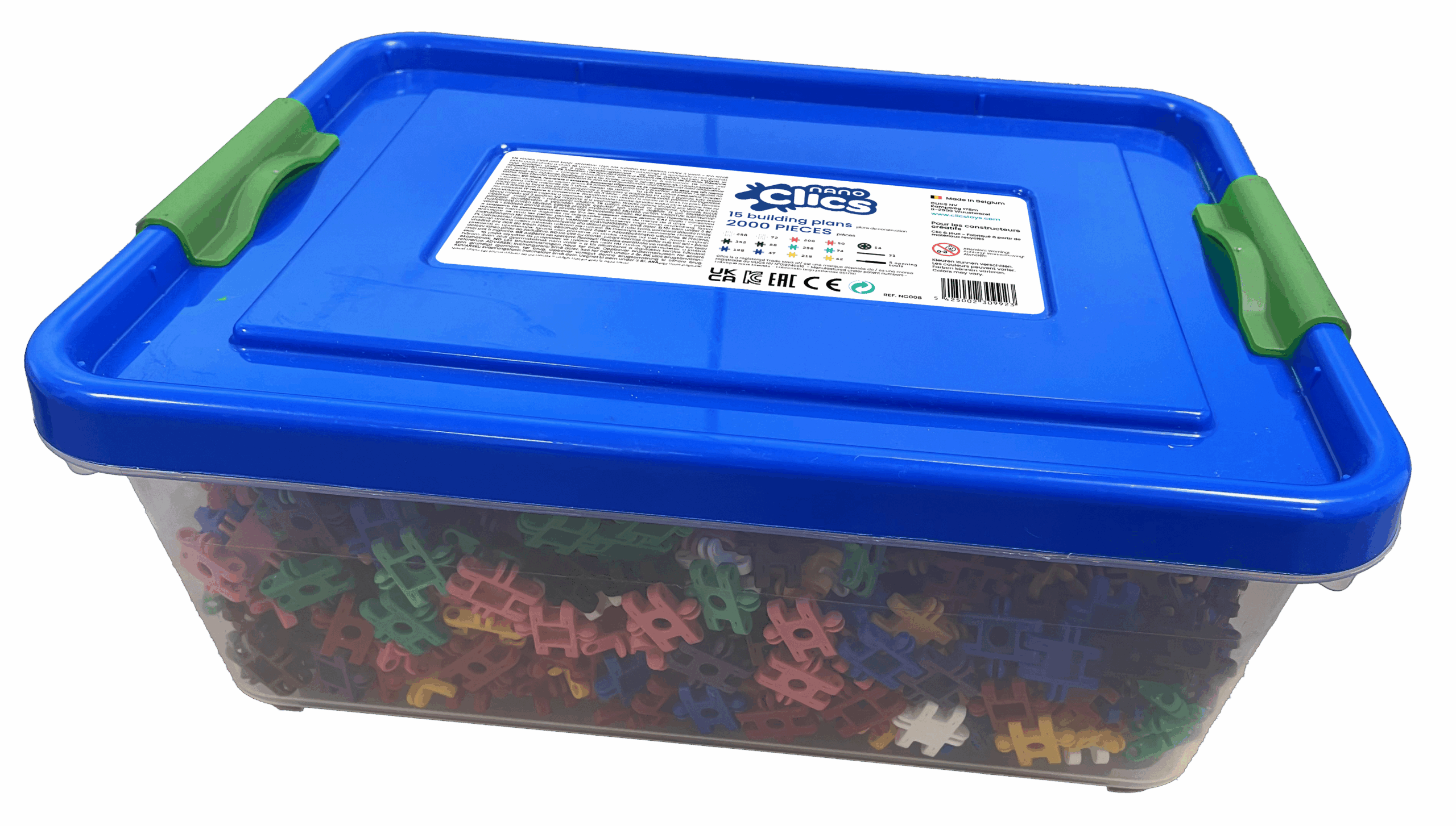 NC008 - Nano Clics Creative Builders 2000pcs
